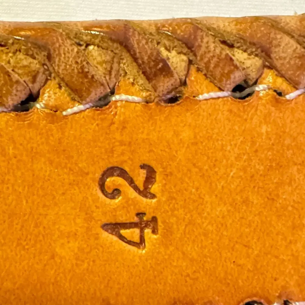 TONY LAMA size 42 LEATHER BELT
